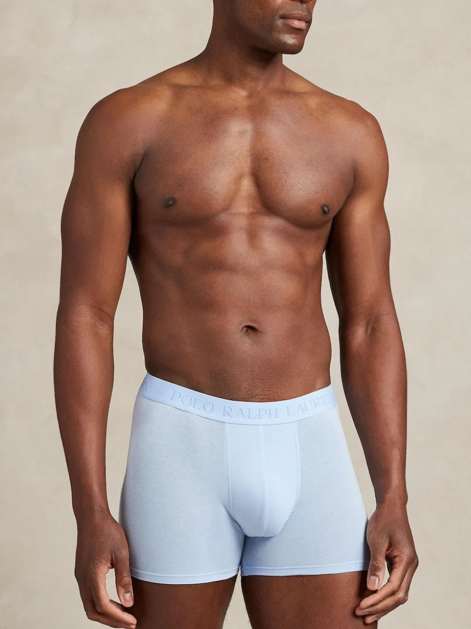 Polo Ralph Lauren Blue Long Premium Cotton Stetch Tonal Boxers 3 Pack