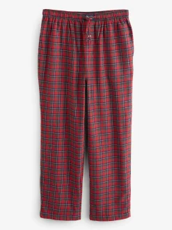 Polo Ralph Lauren Blue Polo Bear Print Long Sleeve Plaid Pyjamas Set