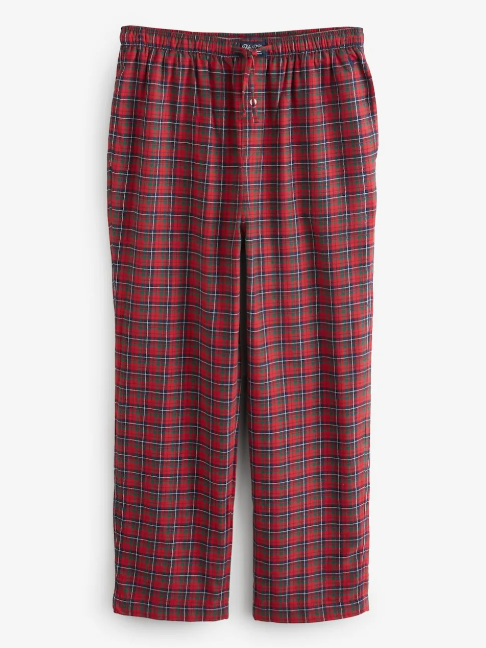Polo Ralph Lauren Blue Polo Bear Print Long Sleeve Plaid Pyjamas Set