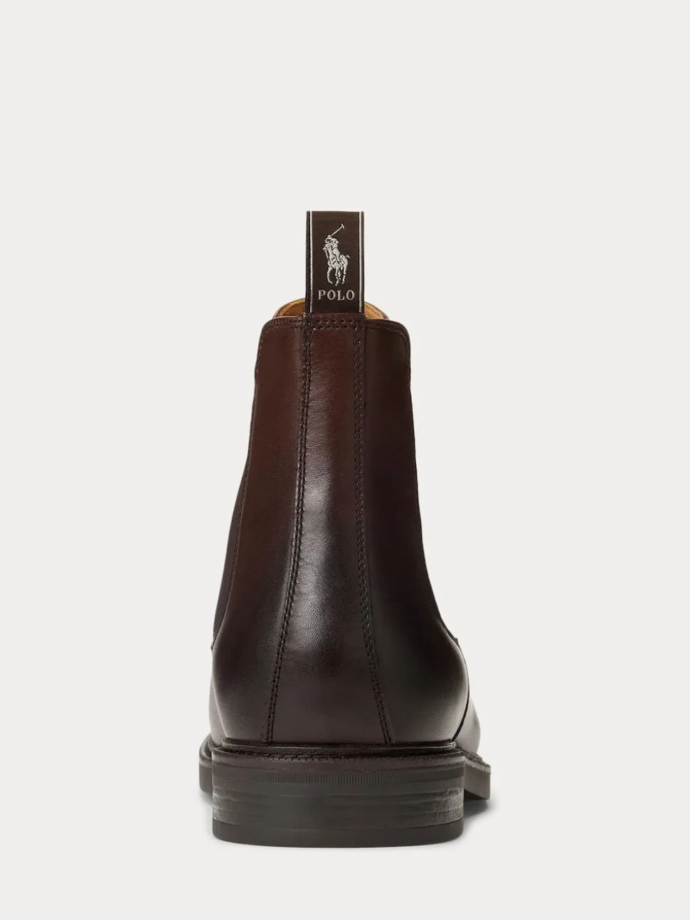Polo Ralph Lauren Brown Asher Chelsea Mid Cut Boots