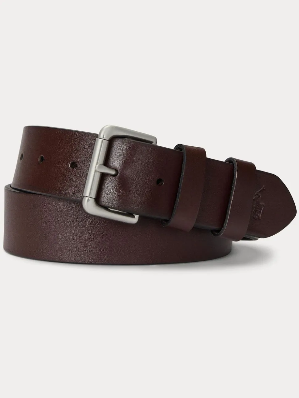 Polo Ralph Lauren Brown Leather Jeans Belt