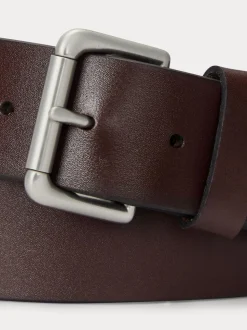 Polo Ralph Lauren Brown Leather Jeans Belt