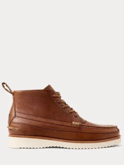 Polo Ralph Lauren Brown Ranger Work Boots