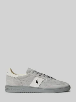 Polo Ralph Lauren Grey Bedford Suede Trainers