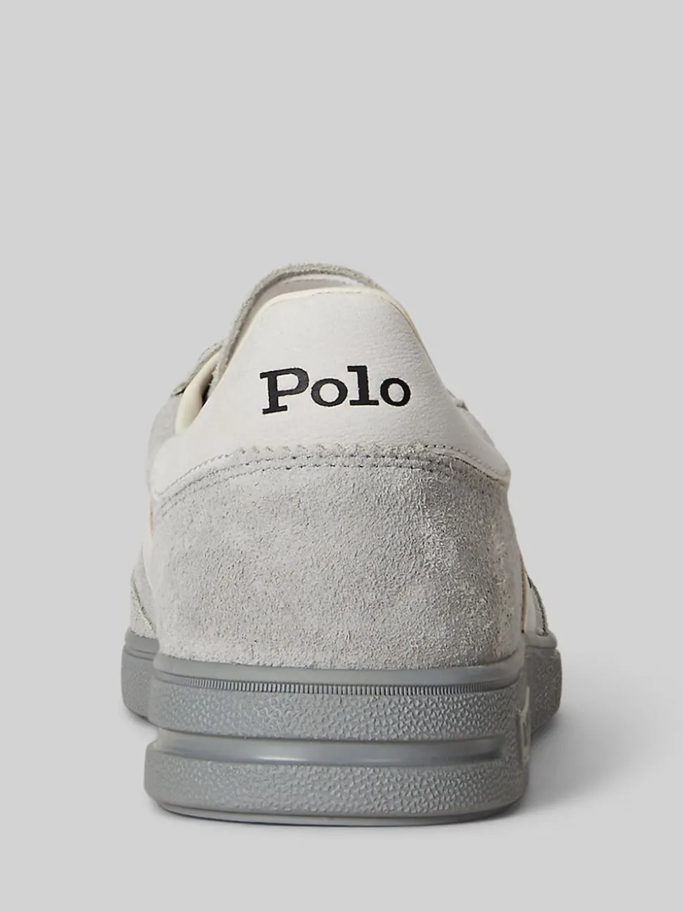 Polo Ralph Lauren Grey Bedford Suede Trainers