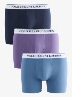 Polo Ralph Lauren Light Pink Stretch Cotton Boxer Briefs 3 Pack