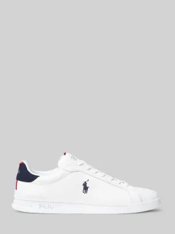 Polo Ralph Lauren Multi Leather Heritage Court II Trainers