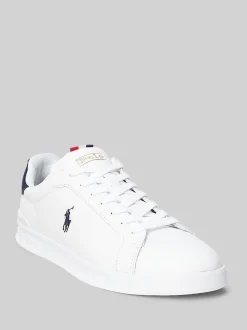 Polo Ralph Lauren Multi Leather Heritage Court II Trainers