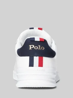 Polo Ralph Lauren Multi Leather Heritage Court II Trainers