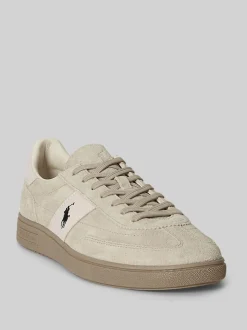 Polo Ralph Lauren Natural Bedford Suede Trainers