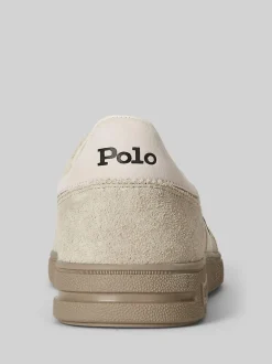 Polo Ralph Lauren Natural Bedford Suede Trainers