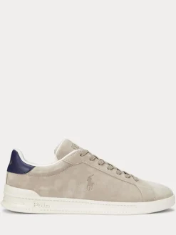 Polo Ralph Lauren Natural Heritage Court II Leather Trainers