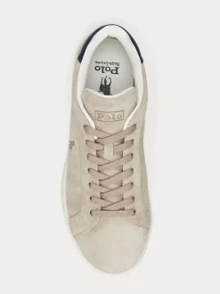 Polo Ralph Lauren Natural Heritage Court II Leather Trainers