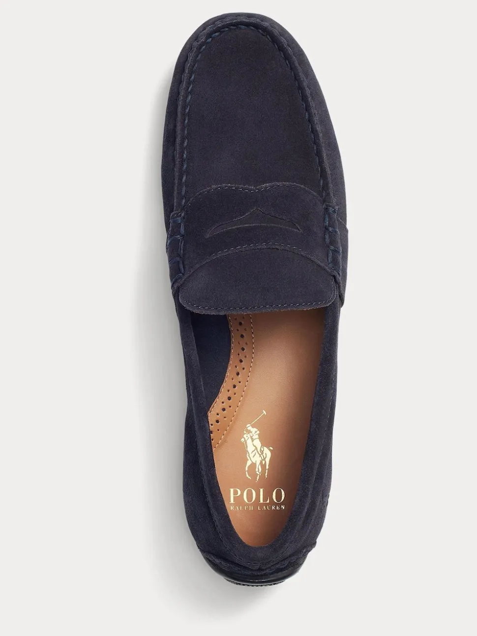 Polo Ralph Lauren Navy Reynold Suede Driver Loafers