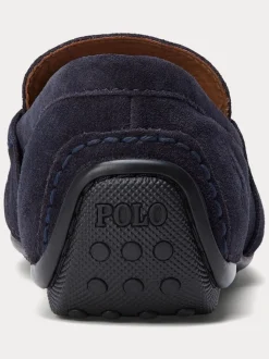 Polo Ralph Lauren Navy Reynold Suede Driver Loafers