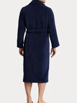 Polo Ralph Lauren Navy Shawl Collar Dressing Gown