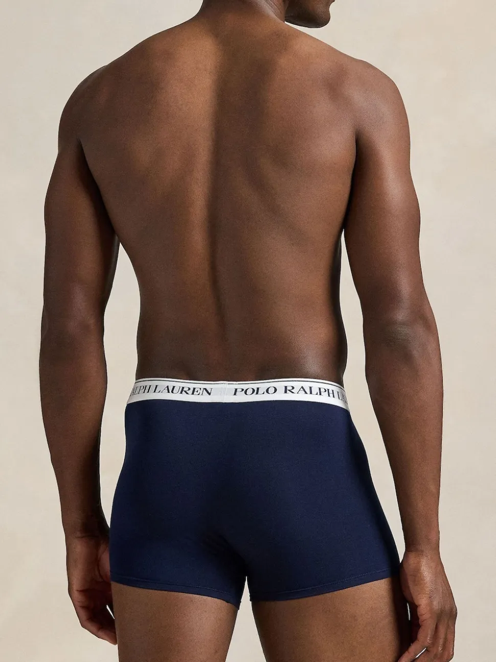 Polo Ralph Lauren Navy/Navy Pony Print Stretch Cotton Boxers 3 Pack