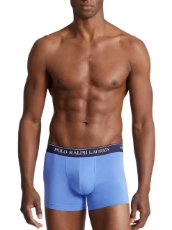 Polo Ralph Lauren Red/Grey/Blue Classic Stretch Boxers 5 Pack