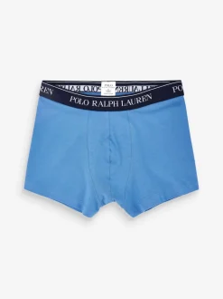 Polo Ralph Lauren Red/Grey/Blue Classic Stretch Boxers 5 Pack