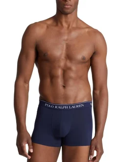 Polo Ralph Lauren Red/Grey/Blue Classic Stretch Boxers 5 Pack