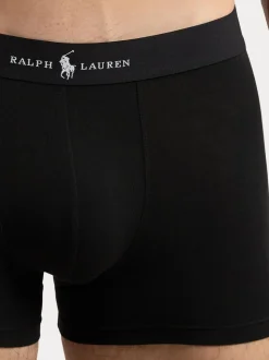 Polo Ralph Lauren Triple Black Classic Stretch Boxers 3 Packs