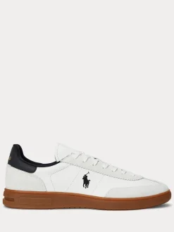 Polo Ralph Lauren White Bedford Low Top Sneakers