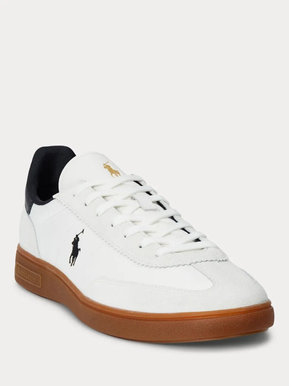 Polo Ralph Lauren White Bedford Low Top Sneakers