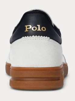 Polo Ralph Lauren White Bedford Low Top Sneakers