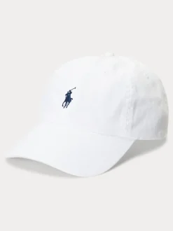 Polo Ralph Lauren White Classic Cap