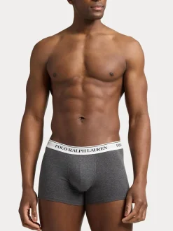 Polo Ralph Lauren White Ground Classic Stretch Boxers 5 Pack