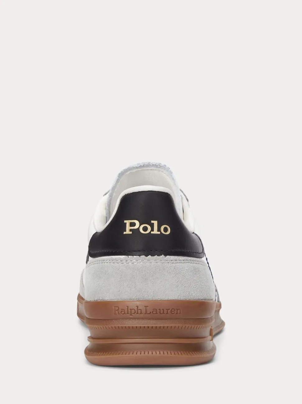 Polo Ralph Lauren White Heritage Area Trainers