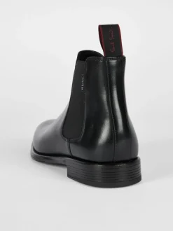 PS Paul Smith Black Augustus Leather Boots