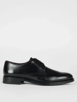 PS Paul Smith Black Leather Derby Shoes