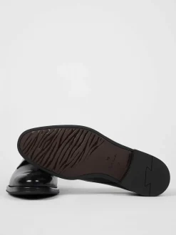 PS Paul Smith Black Leather Derby Shoes