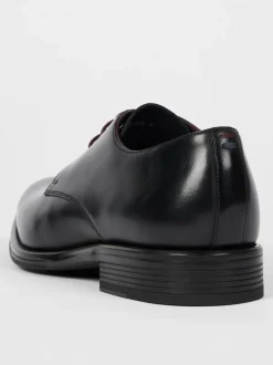 PS Paul Smith Black Leather Derby Shoes