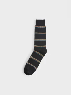 PS Paul Smith Black Olive Patterned Socks 3 Pack