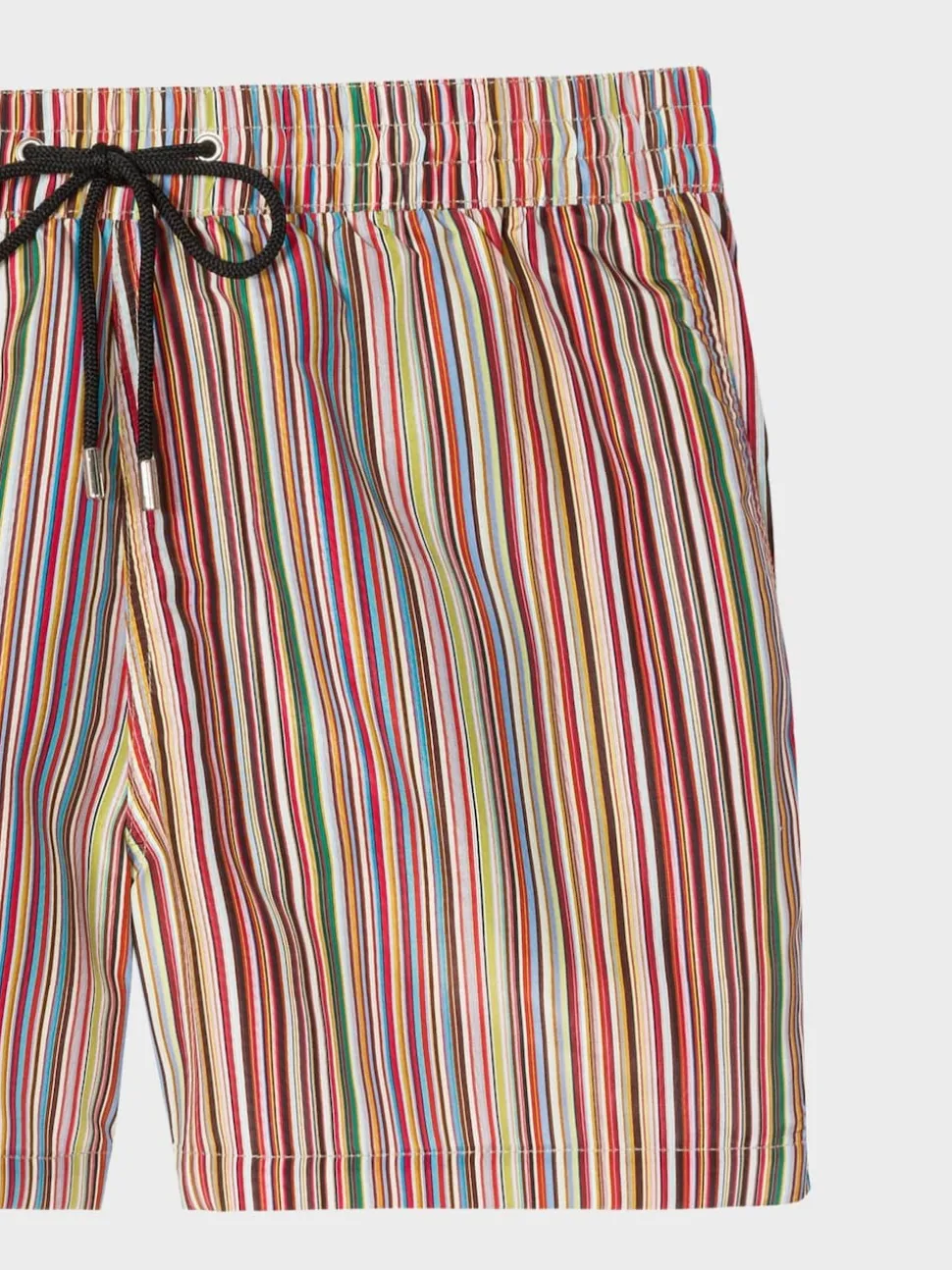 PS Paul Smith Black Printed Swim Shorts