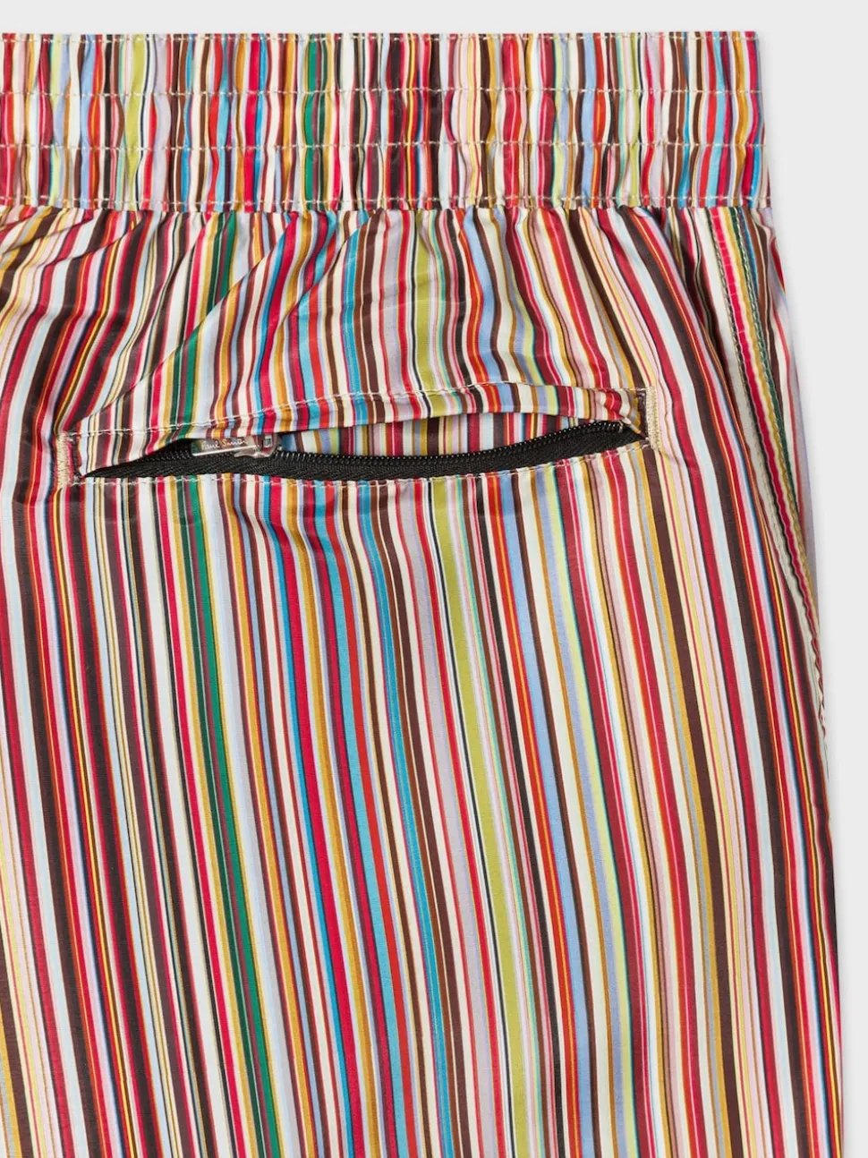 PS Paul Smith Black Printed Swim Shorts