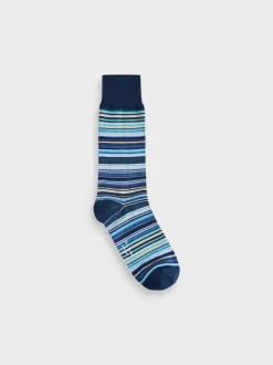 PS Paul Smith Black Signature Stripe Socks 3 Pack