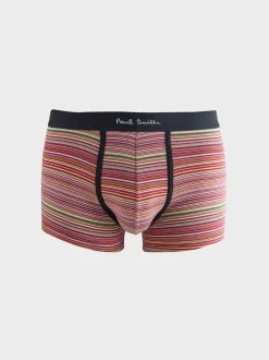 PS Paul Smith Black Signature Stripe Boxers 5 Pack