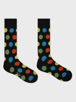 PS Paul Smith Black Spots Pattern Socks
