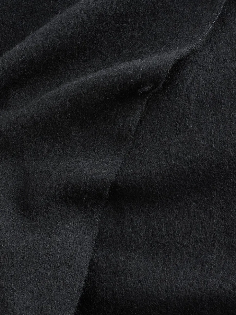 PS Paul Smith Black Wool Zebra Print Logo Stripe Scarf