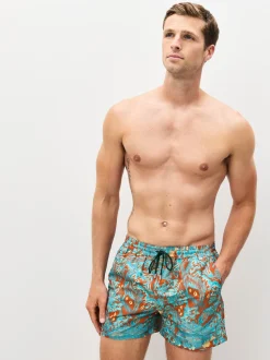 PS Paul Smith Blue Chalet Logo Swim Shorts