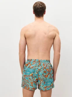 PS Paul Smith Blue Chalet Logo Swim Shorts