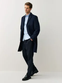 PS Paul Smith Blue Tailored-Fit Logo Shirt
