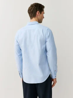 PS Paul Smith Blue Tailored-Fit Logo Shirt