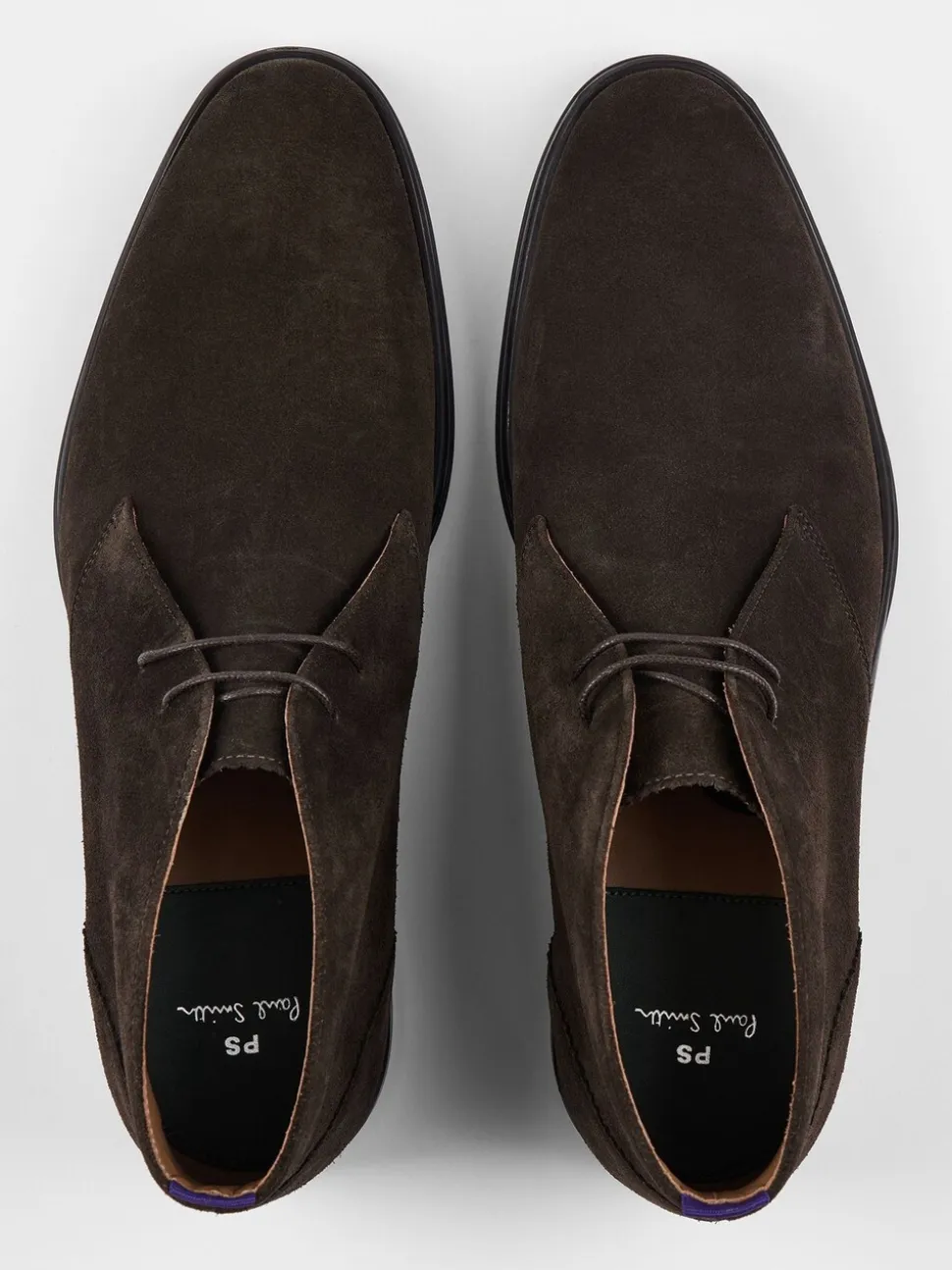PS Paul Smith Brown Wilbur Suede Boots