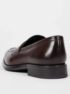 PS Paul Smith Dark Brown Pierce Leather Loafers