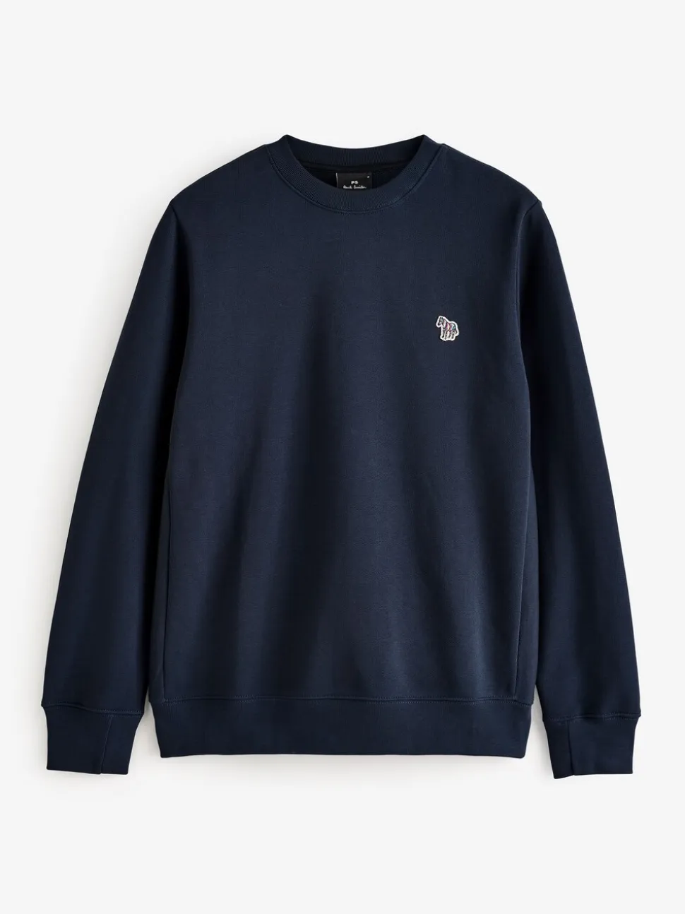PS Paul Smith Navy Logo Crew Neck Sweatshirt