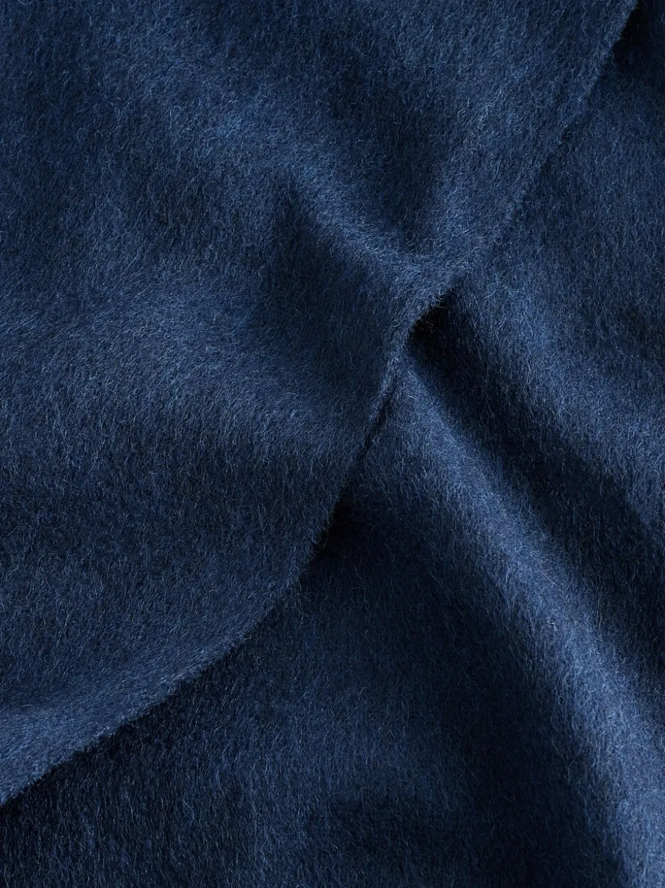 PS Paul Smith Navy Wool Zebra Print Logo Stripe Scarf